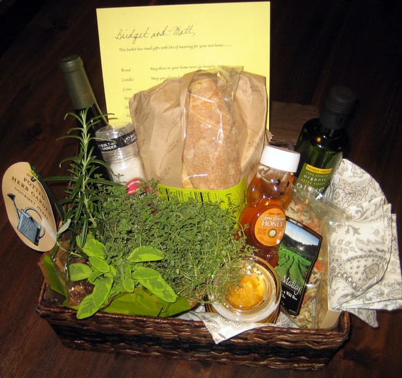 Basket o’ Blessings for New Homeowners