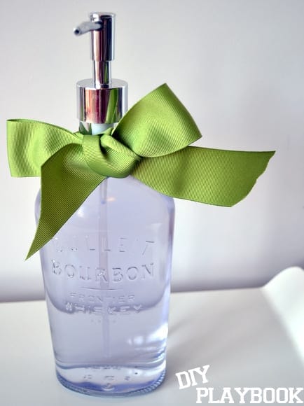 Bourbon Bottle Soap Dispenser