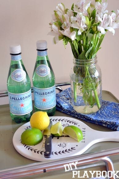 Styling 101: How to Style a Bar Cart