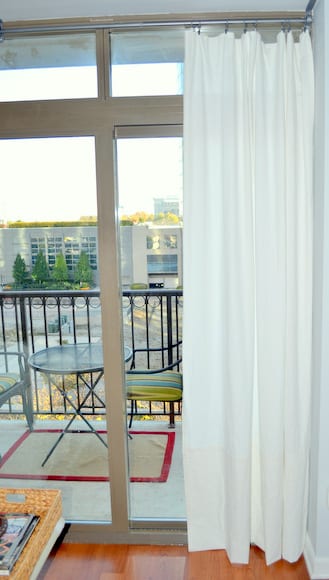 Installing and Hemming Ikea Curtains