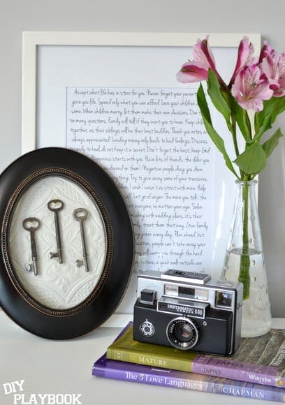 Free Printable – Adding Sentimental Artwork to Your Home