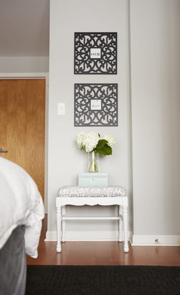 Upholstered Bench with Nailhead Trim