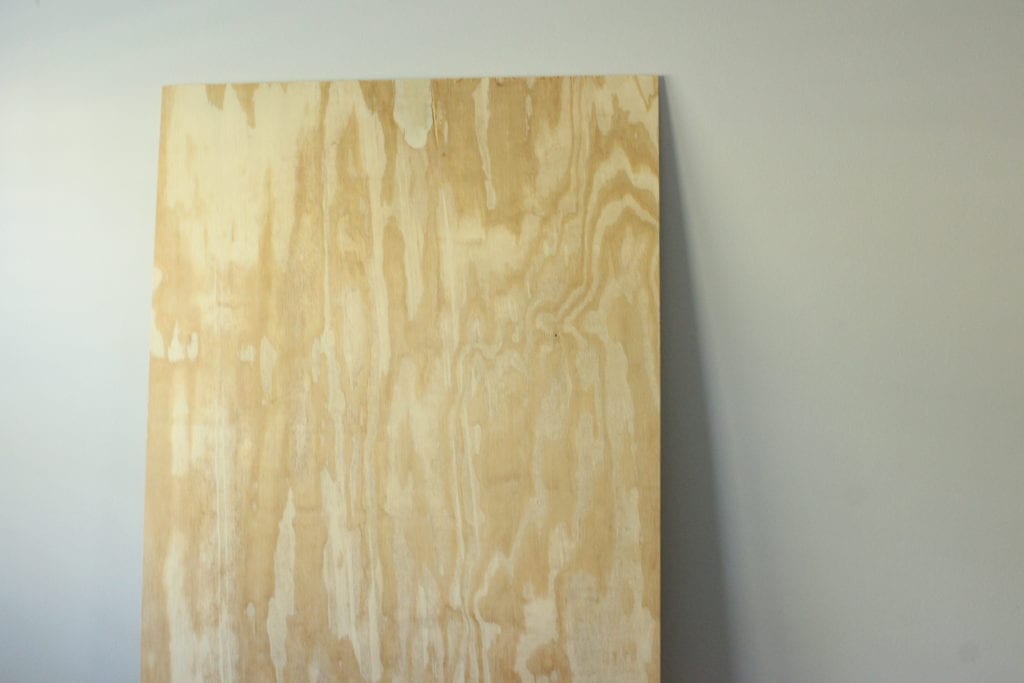 plywood before