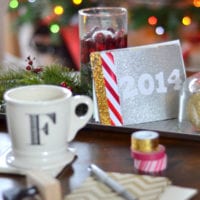 The best part about our Christmas Card Book is that you can use each year as decoration for the next Christmas!