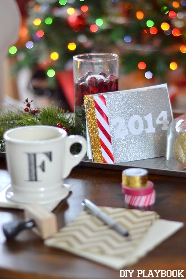 The best part about our Christmas Card Book is that you can use each year as decoration for the next Christmas!
