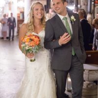 A wedding is a happy time for any couple.