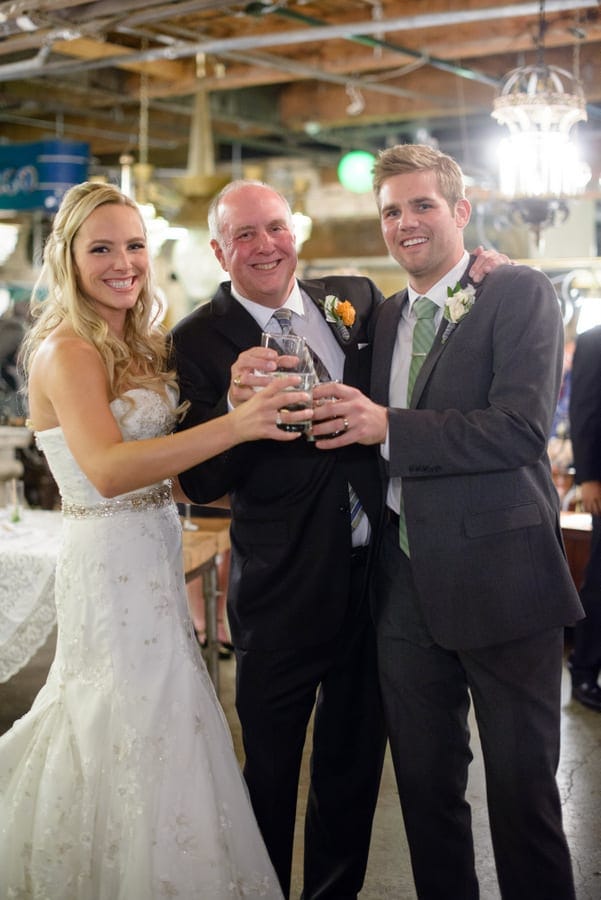 Getting married calls for a celebratory drink.