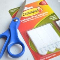 3M Command Strips for hanging