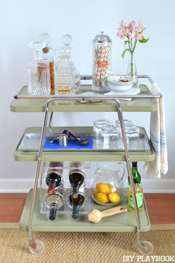 DIY Bar Accessories for your Bar Cart