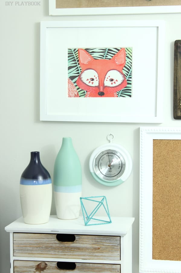 Busy Girl Upcycled Calendar Art