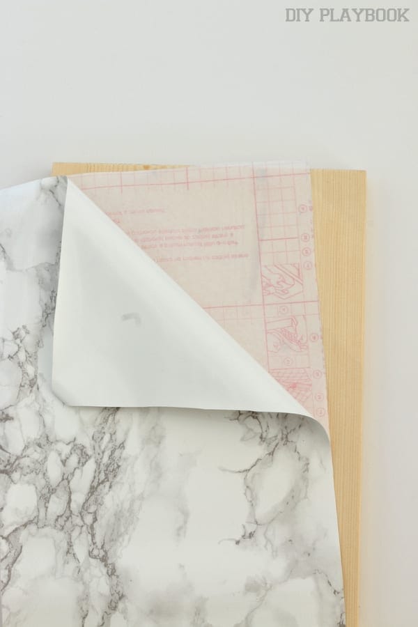 Step 1- preparing the contact paper