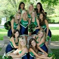 Notre Dame pom squad