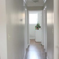 Before the hallway seemed too plain.