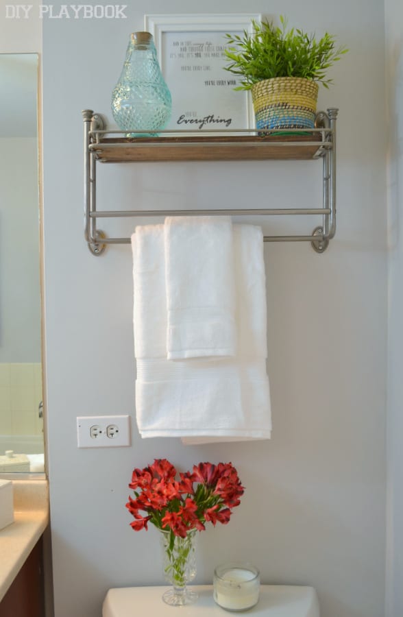 New Plush Bathroom Towels