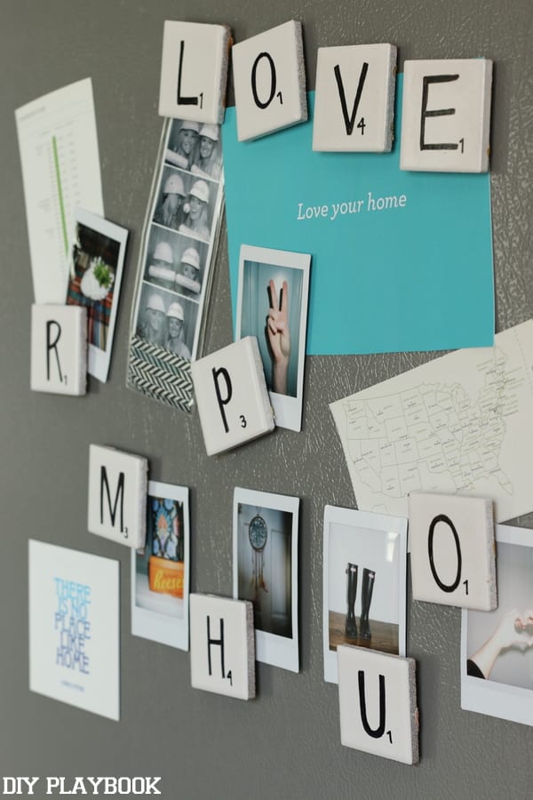 Scrabble Tile Magnets