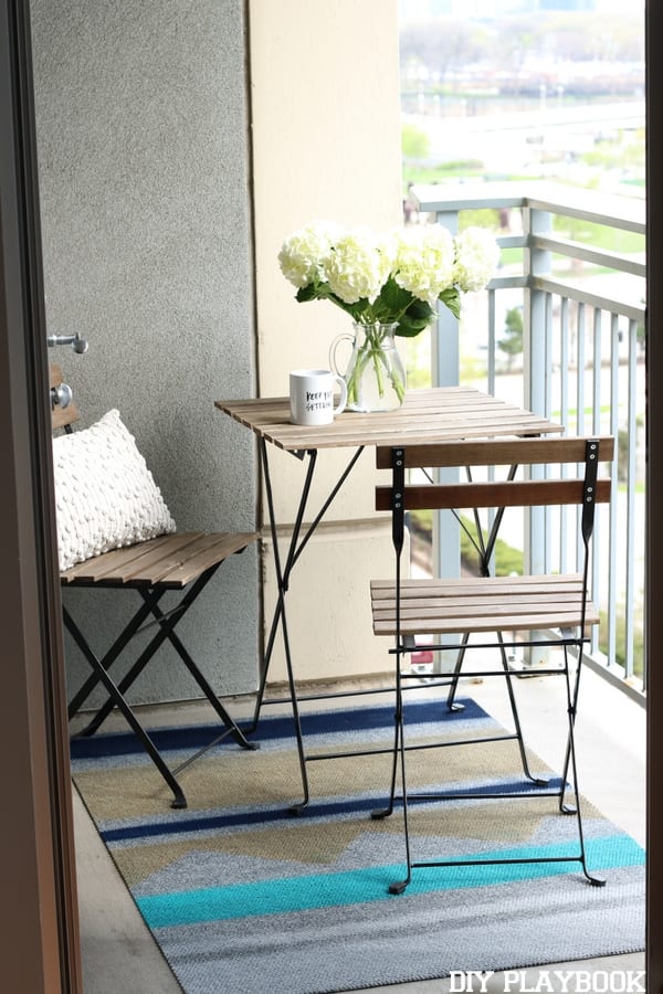 DIY Outdoor Painted Rug(s)