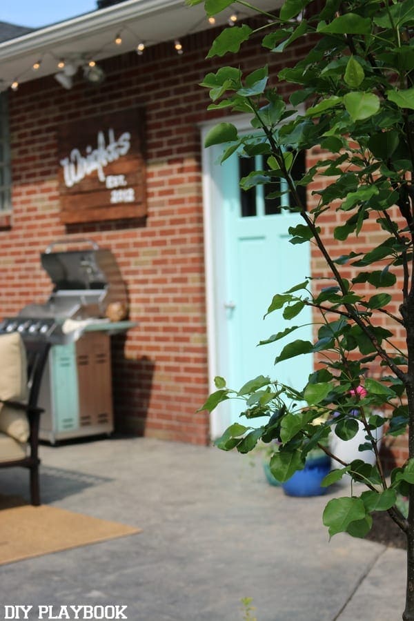 Lowe's patio makeover