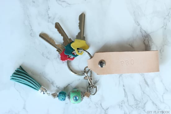 DIY Tassel Keychain