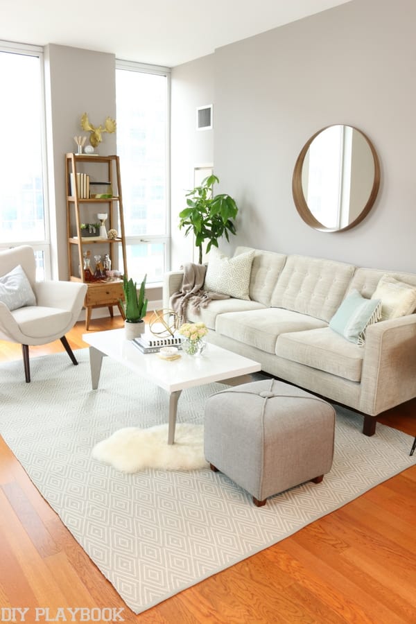 Condo Makeover Living Room REVEAL