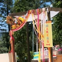 Maker's Party entrance decorations