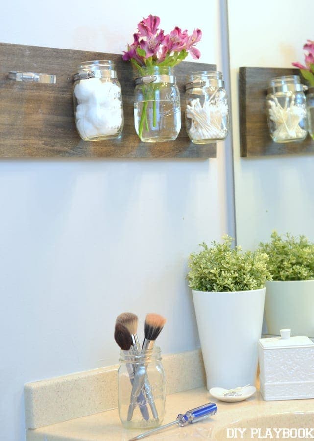 How to Clean the Mason Jar Organizer