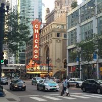 Chicago in the summertime is bright and beautiful.