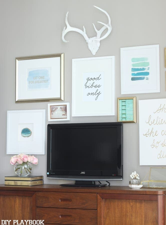 Reader SOS: Creating a Gallery Wall Around a TV