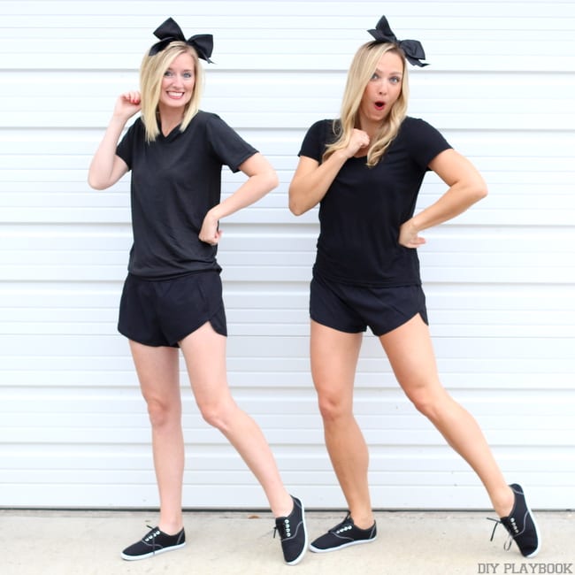 Emoji Halloween Costume Bridget & Casey