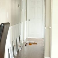 Space your frames out the way they should be hung.