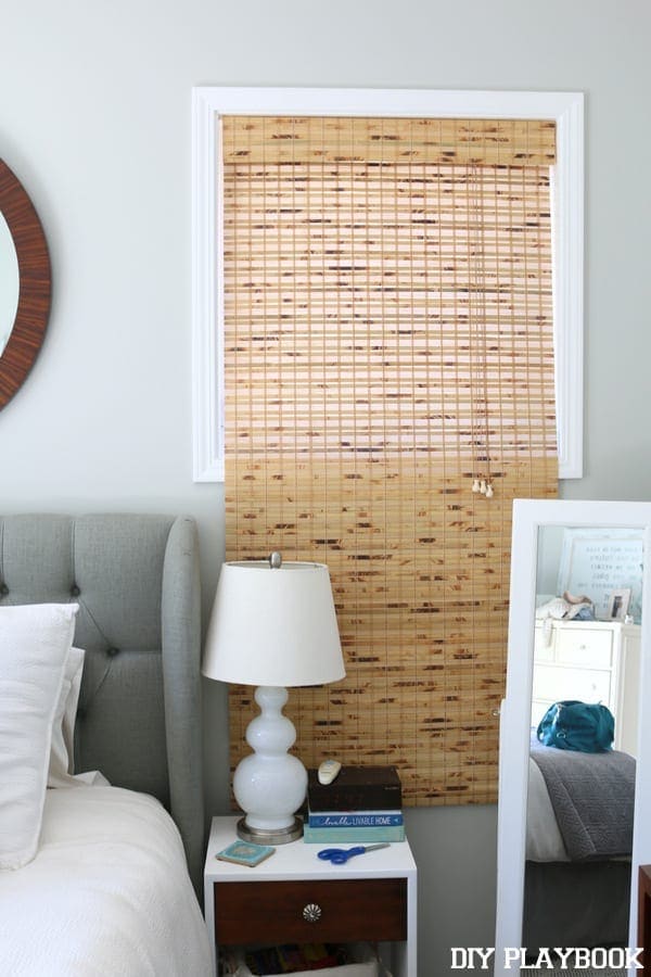 How to shorten bamboo shades