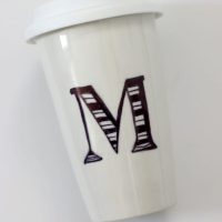 Anthropologie inspired coffee mug