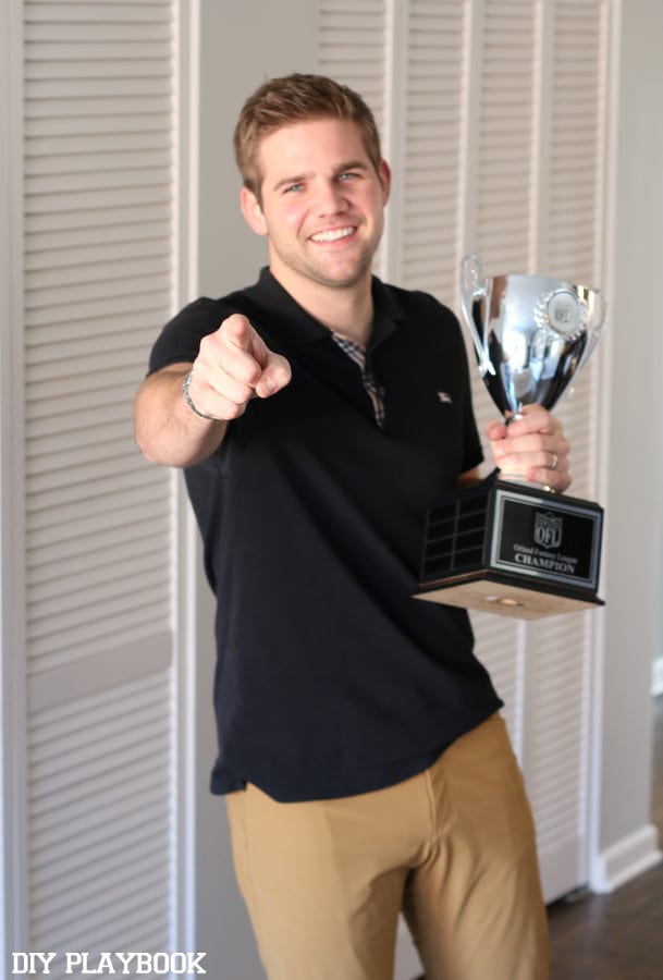 Design Dilemma: My Husband’s Trophy