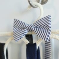 These bow ties fit perfectly onto the new organizer.
