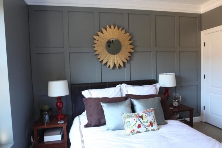 Guest Room: Wood Wall Plan