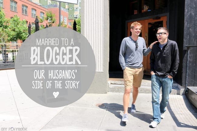 I married a blogger: getting the husbands' perspective. 