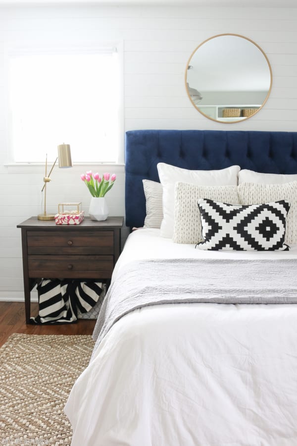An Inexpensive Bedroom Mirror