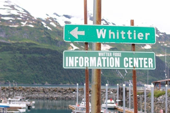 Pay close attention to signs as you explore Alaska. 