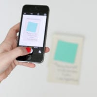 Take a photo of your swatches