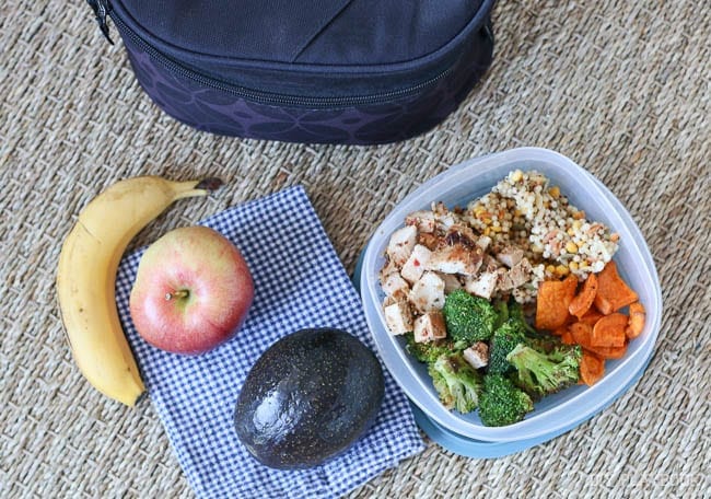 Lunch food prep