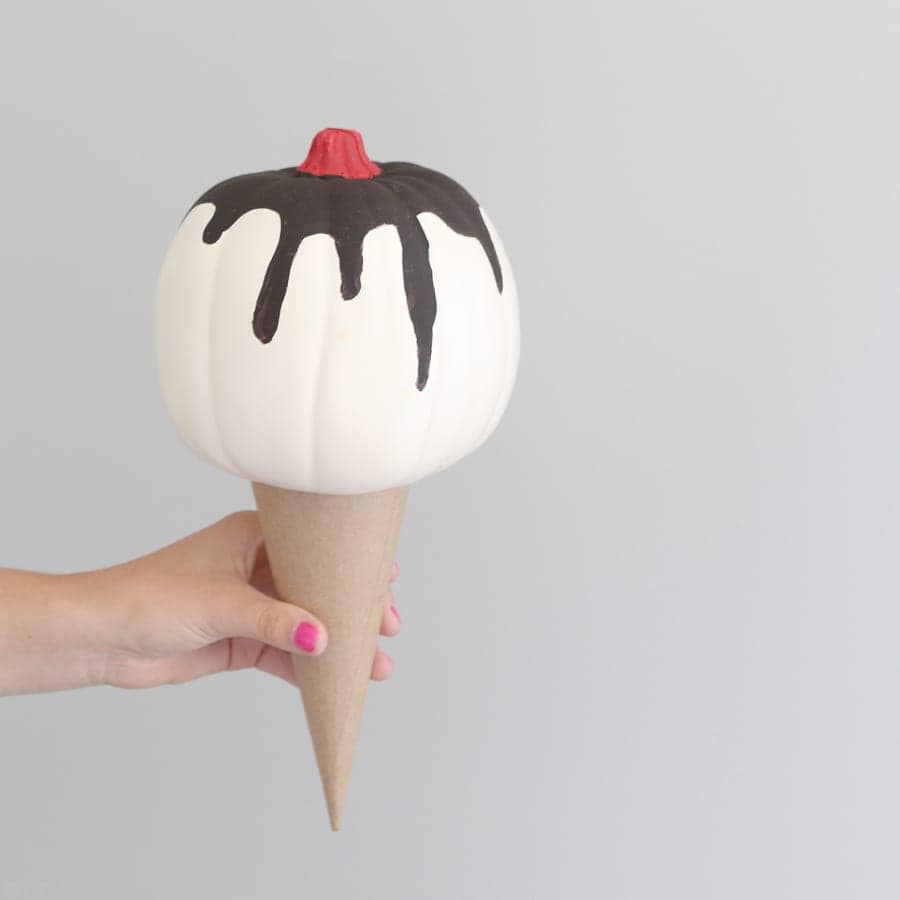 DIY Ice Cream Pumpkin | DIY Playbook