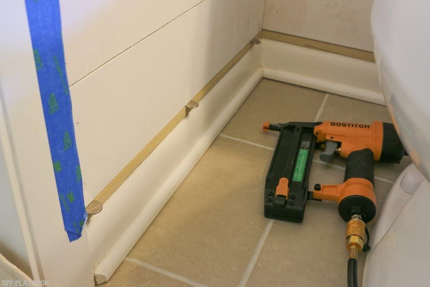 Cutting a smaller piece to fit the bottom space fits perfectly.