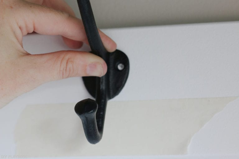 A Trick for Hanging Hooks…Without Measuring