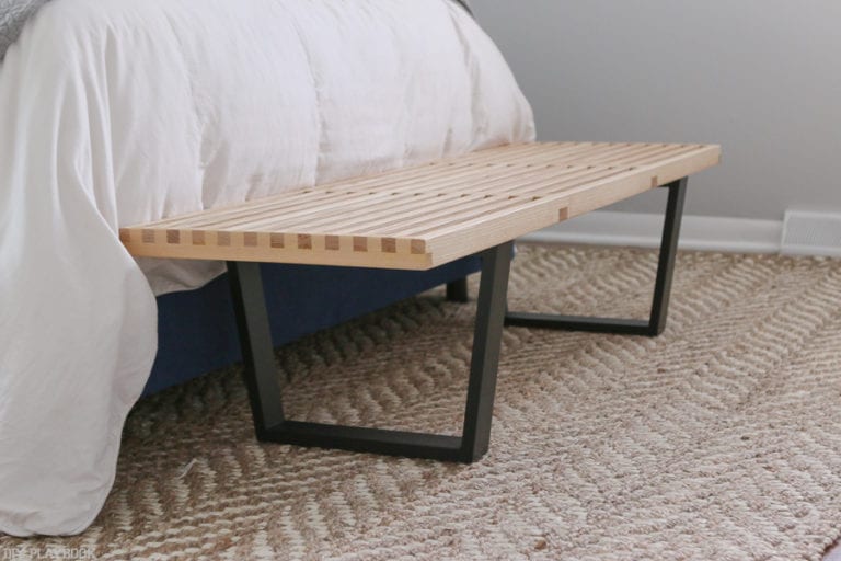 MCM Knock-off Bench