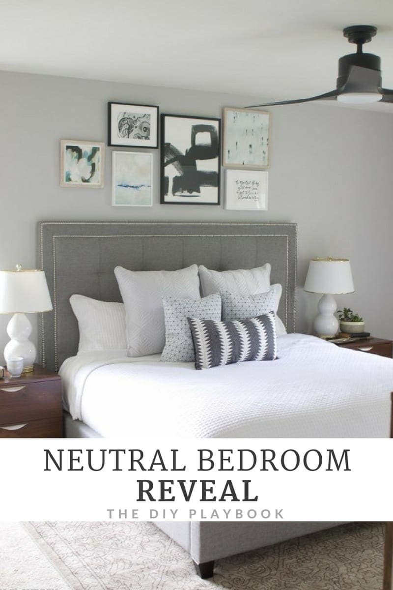 Neutral Bedroom Reveal