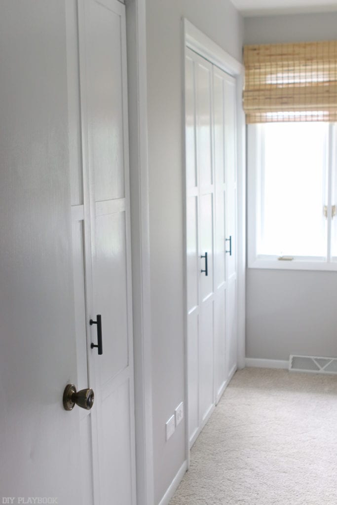 When the project was done- the doors look fantastic!