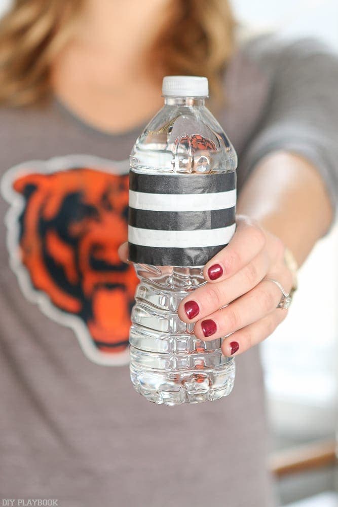 Referee water bottles are super easy to put together