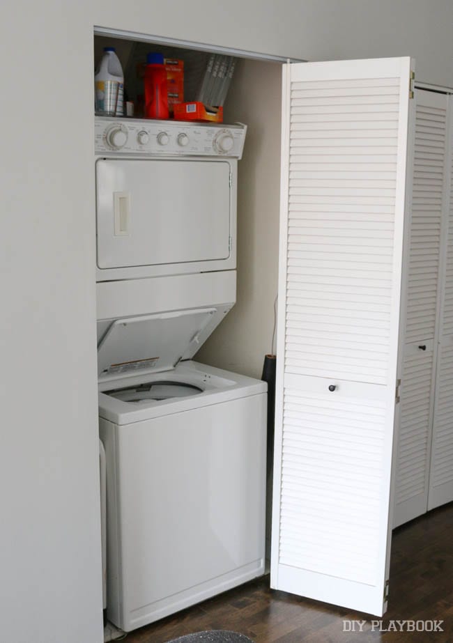 Laundry Closet Makeover – The Gameplan