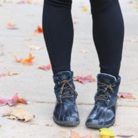 Sperry duck boots
