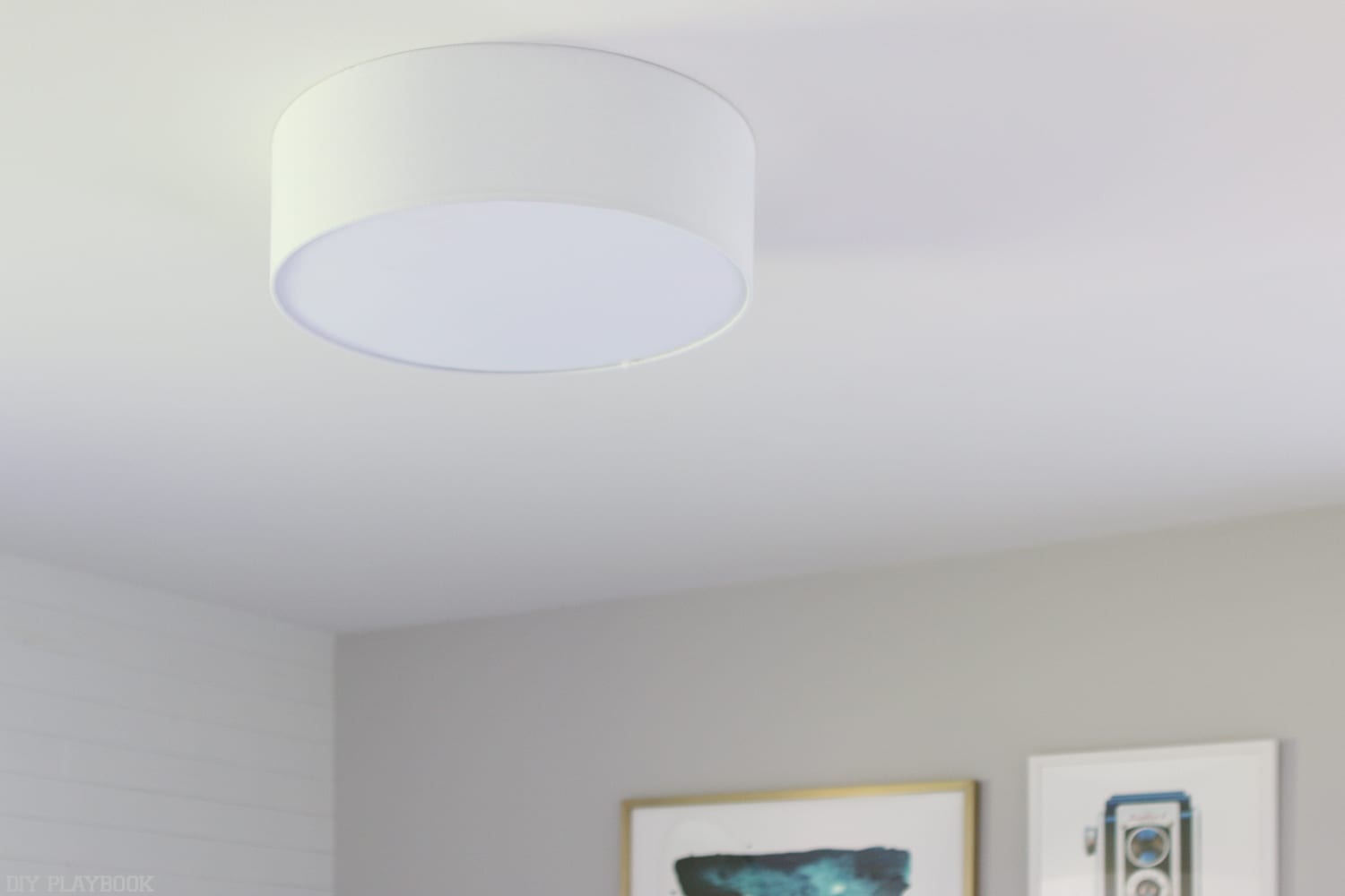 Classic, affordable lighting like this drum light is one thing we love about shopping at CB2.