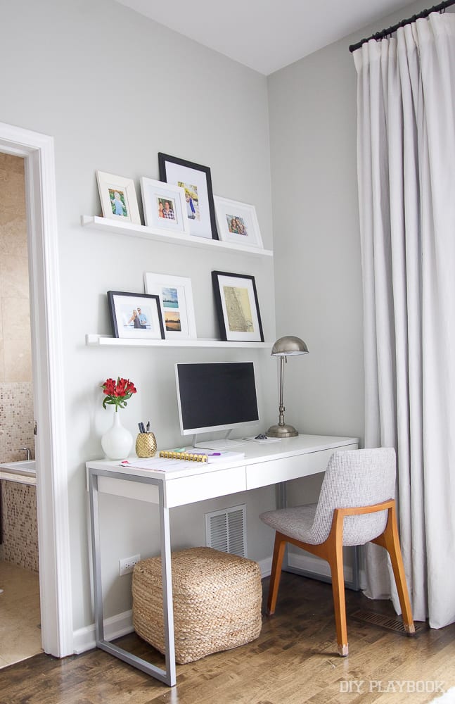 Picture ledges are all the rage: 6 Ways to Decorate with Picture Frames | DIY Playbook